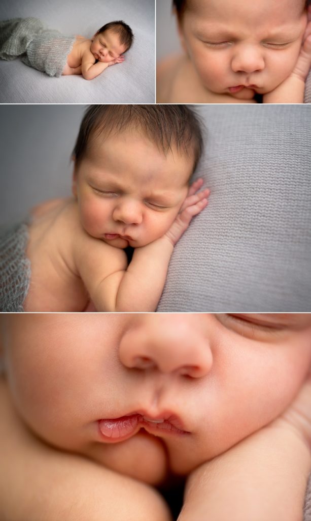 San Diego Newborn Photographer, Angela Beransky photography. macro details. llips