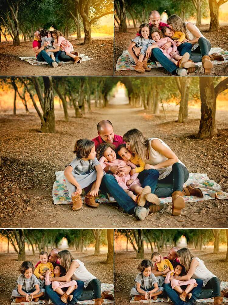 Angela Beransky Photography San Diego Family photographer sibling three kids family photo session iron mountain