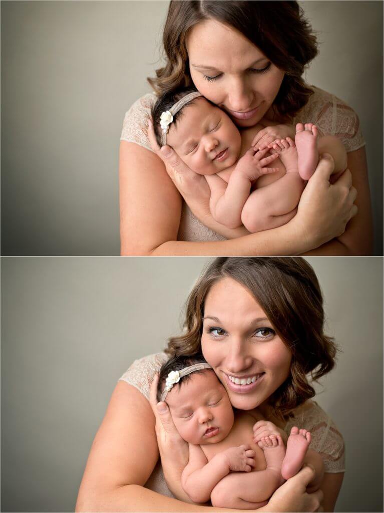 Angela Beransky Photography, San Diego newborn photographer, Newborn baby, Infant, baby photography, mommy and me image, mommy hugs newborn baby