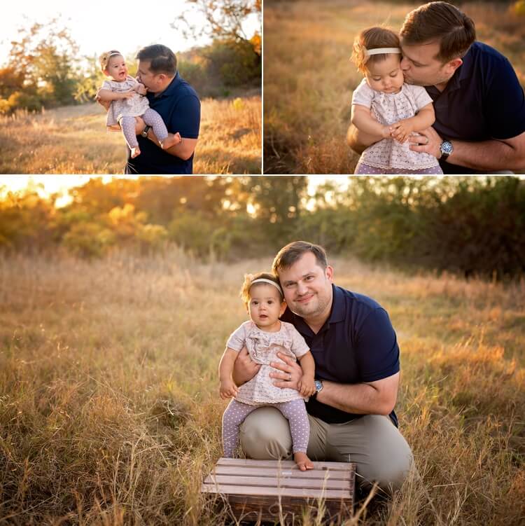 San Diego Photographer. Angela Beransky photography. Family with three kids. Los Penasquitos canyon. Sunset light. Father and daughter