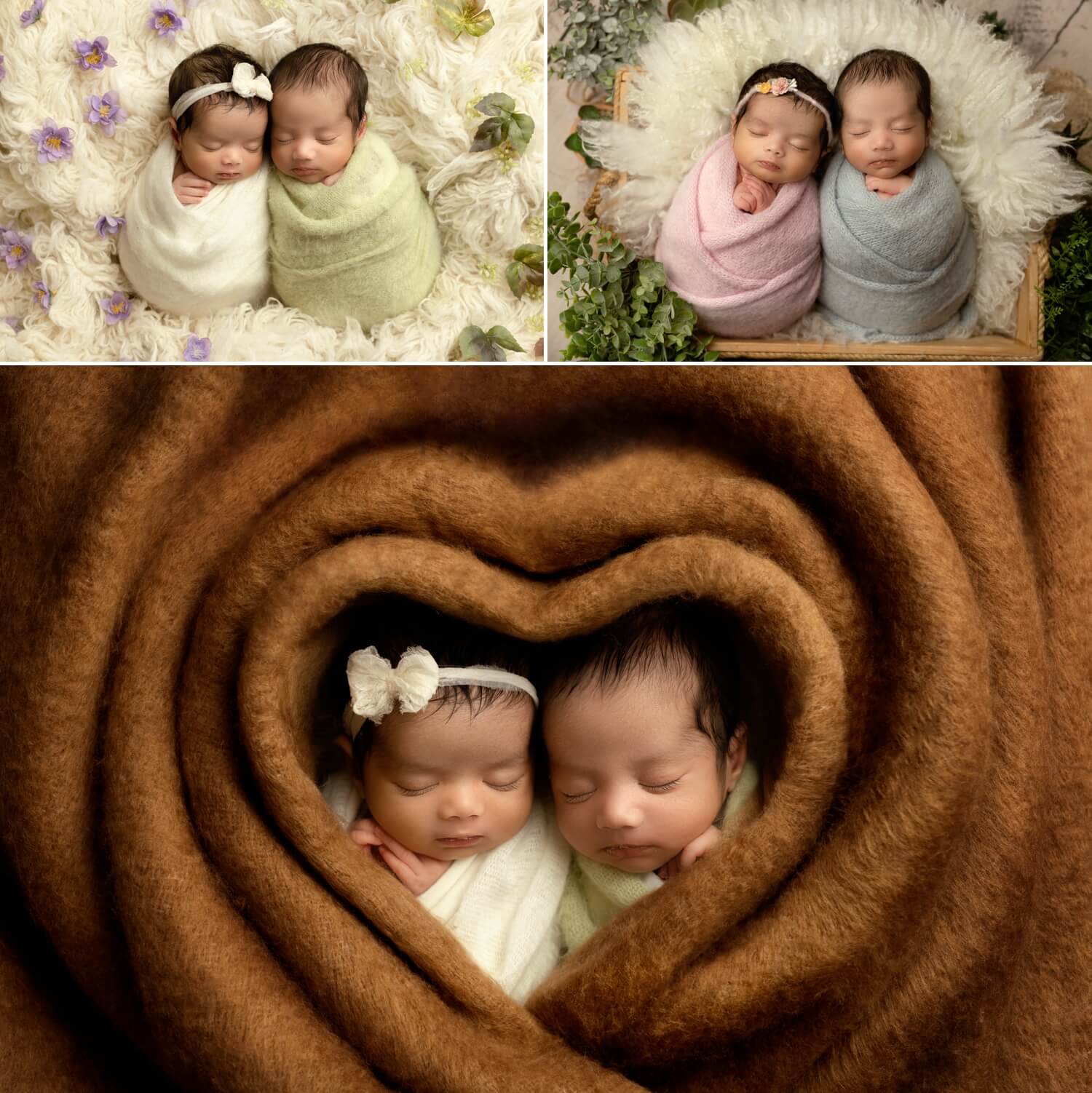 newborn twins photography san diego