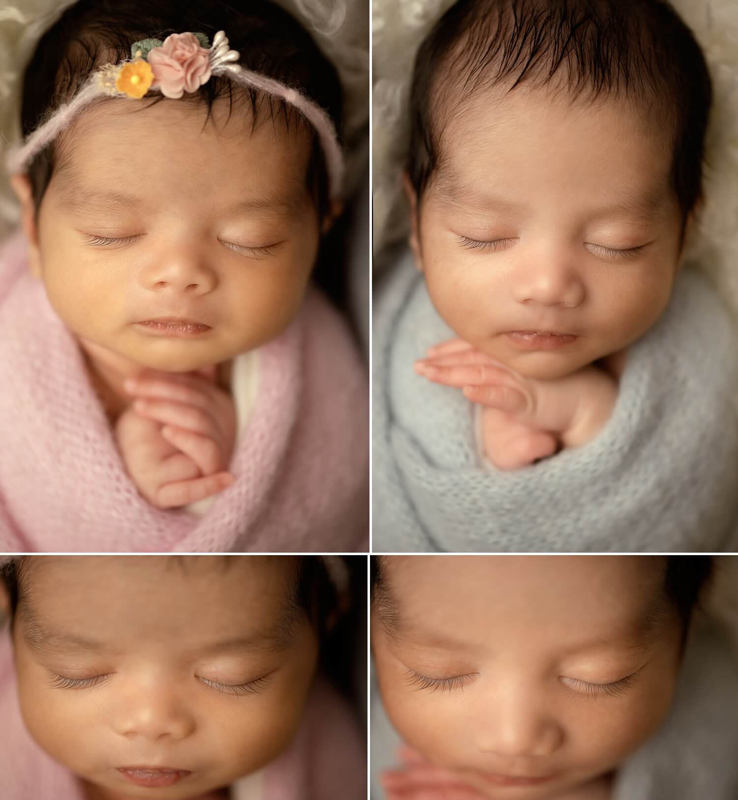 newborn twins photography san diego